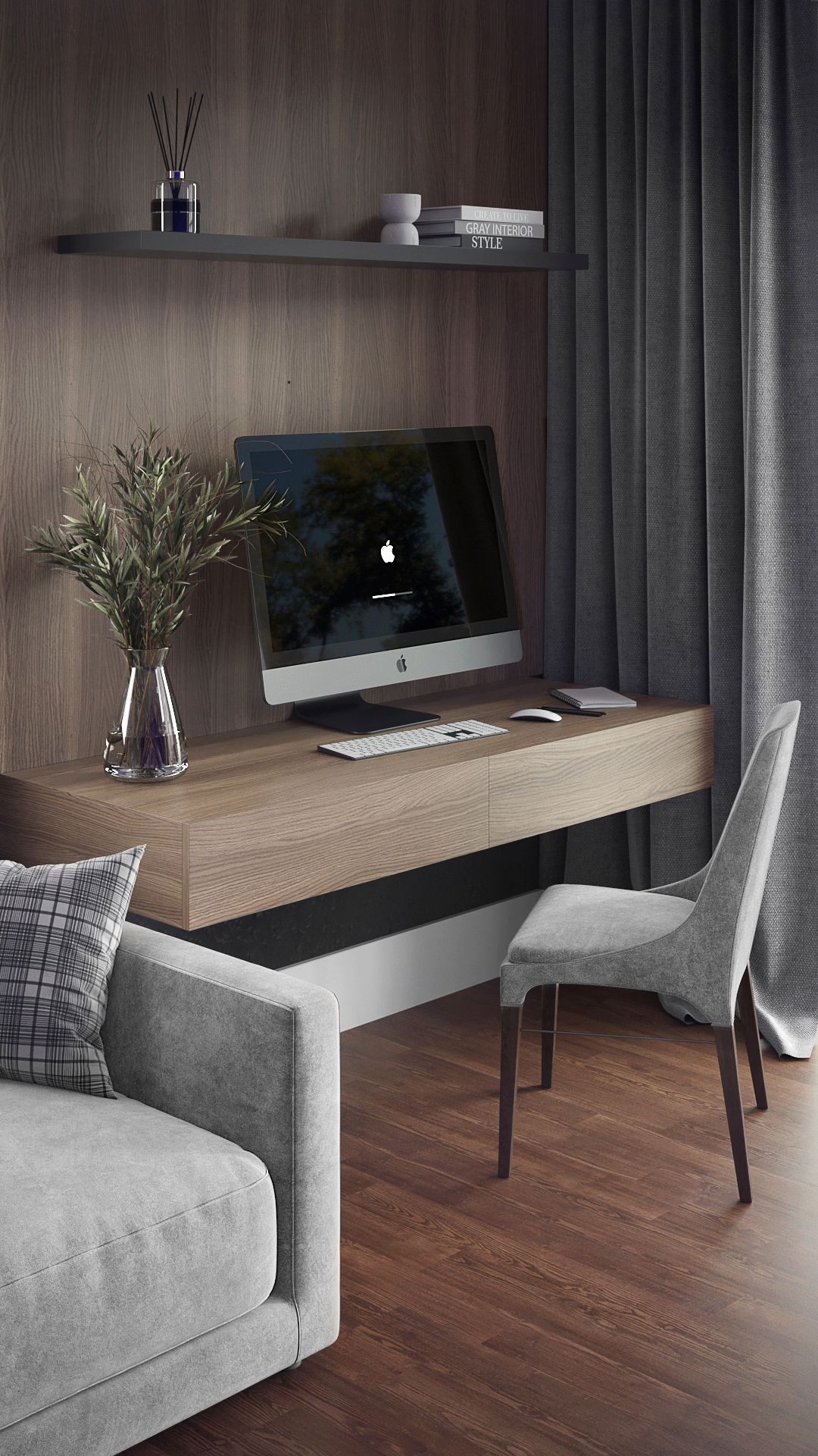 Portfolio image about interior shot of the workplace